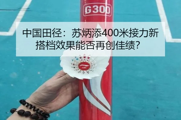 中国田径:苏炳添400米接力新搭档效果能否再创佳绩?